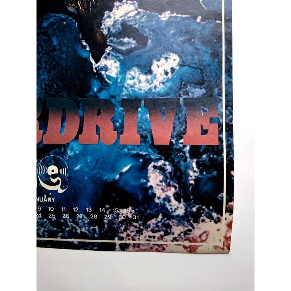 Bachmen Turner Overdrive Wall Poster 1975 Classic Rock Music UNUSED 22" Orig BTO - Picture 5 of 5